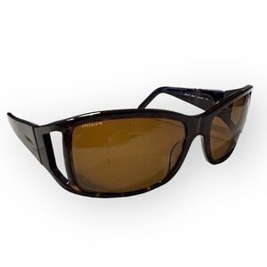 PRADA Sunglasses SPR 01F 2AU3N1 Amber Gradient Tortoise Unisex Italy